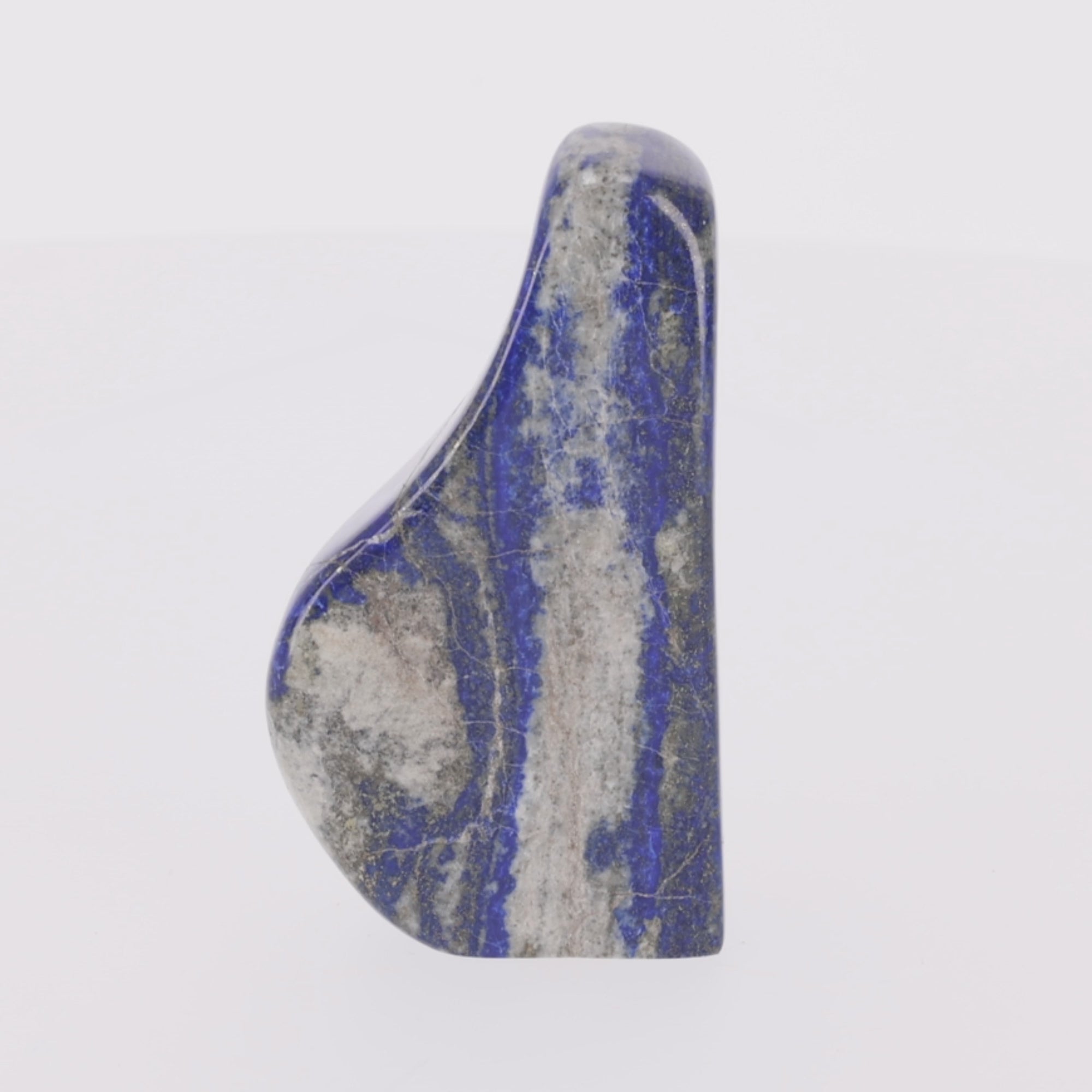 Load video: BLUE VEIN | Lapislazuli mit Pyrit | 580 g (#1249)
