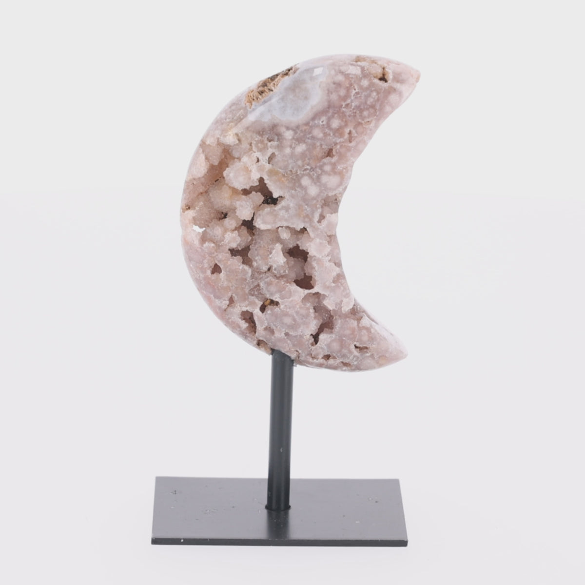 Video laden: Pink Amethyst Mond aus Brasilien -  (#1457)