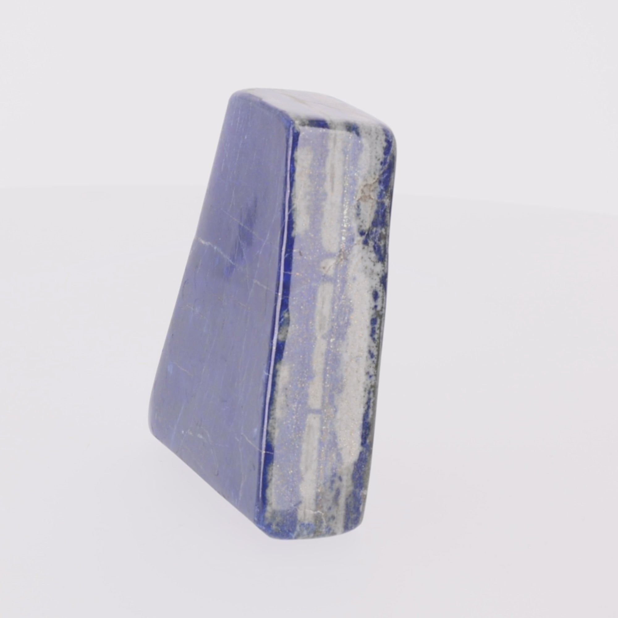 Load video: BLUE TEMPLE | Lapislazuli mit Pyrit | 1167 g (#1277)
