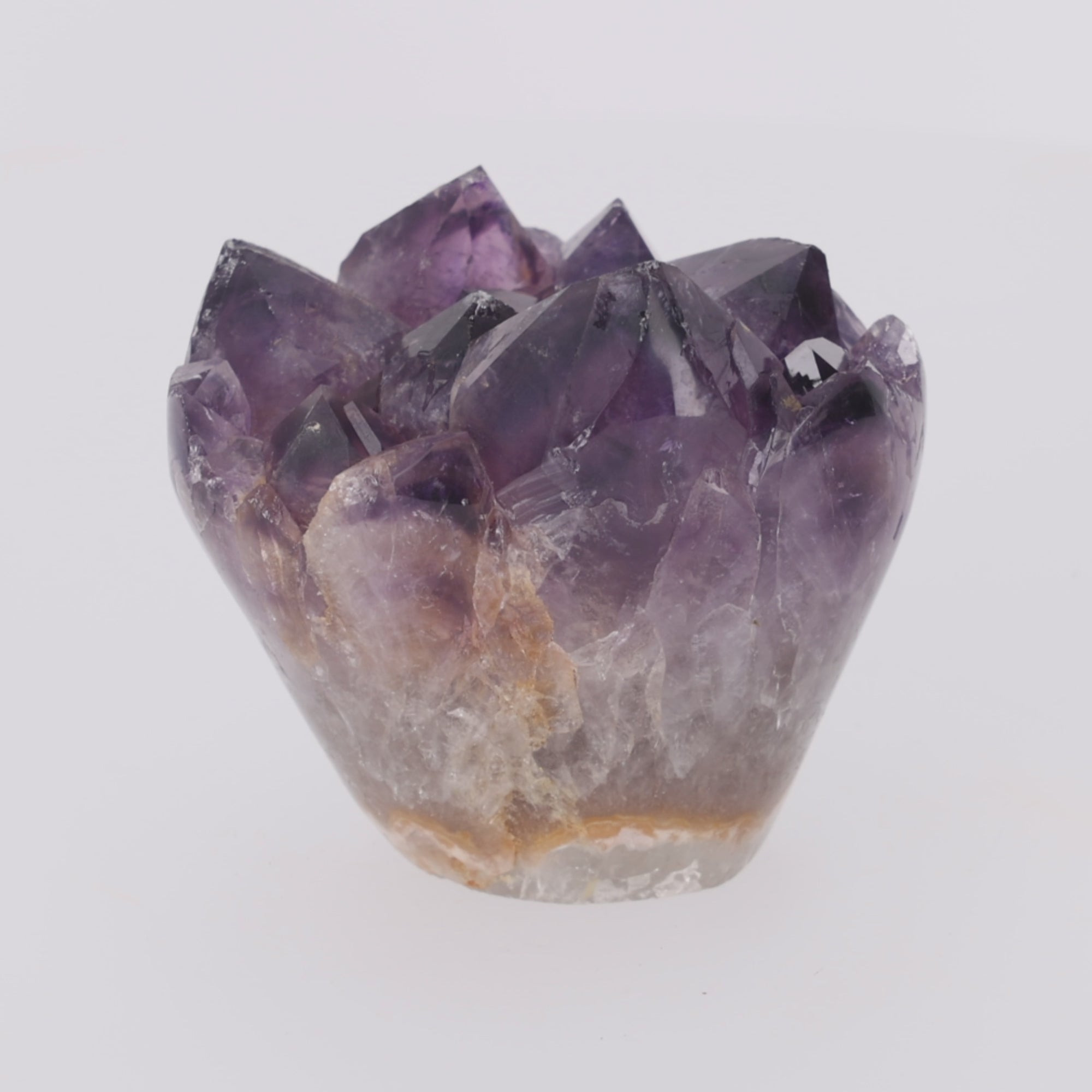 Video laden: Purple Fortress ✦ Amethyst Cup Cake | 1.473 g (#922)