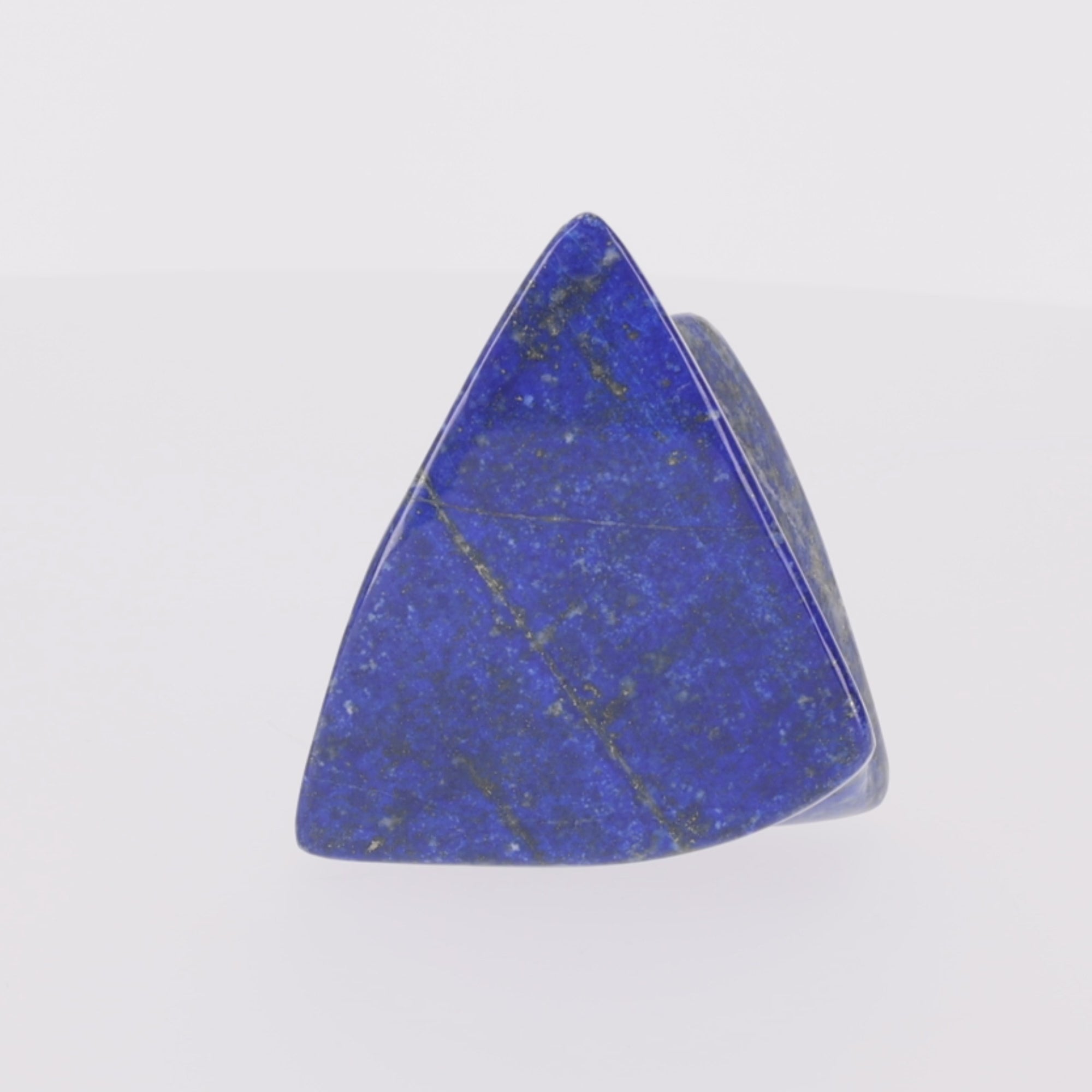 Video laden: BLUE PYRAMID | Lapislazuli mit Pyrit | 659 g (#1283)