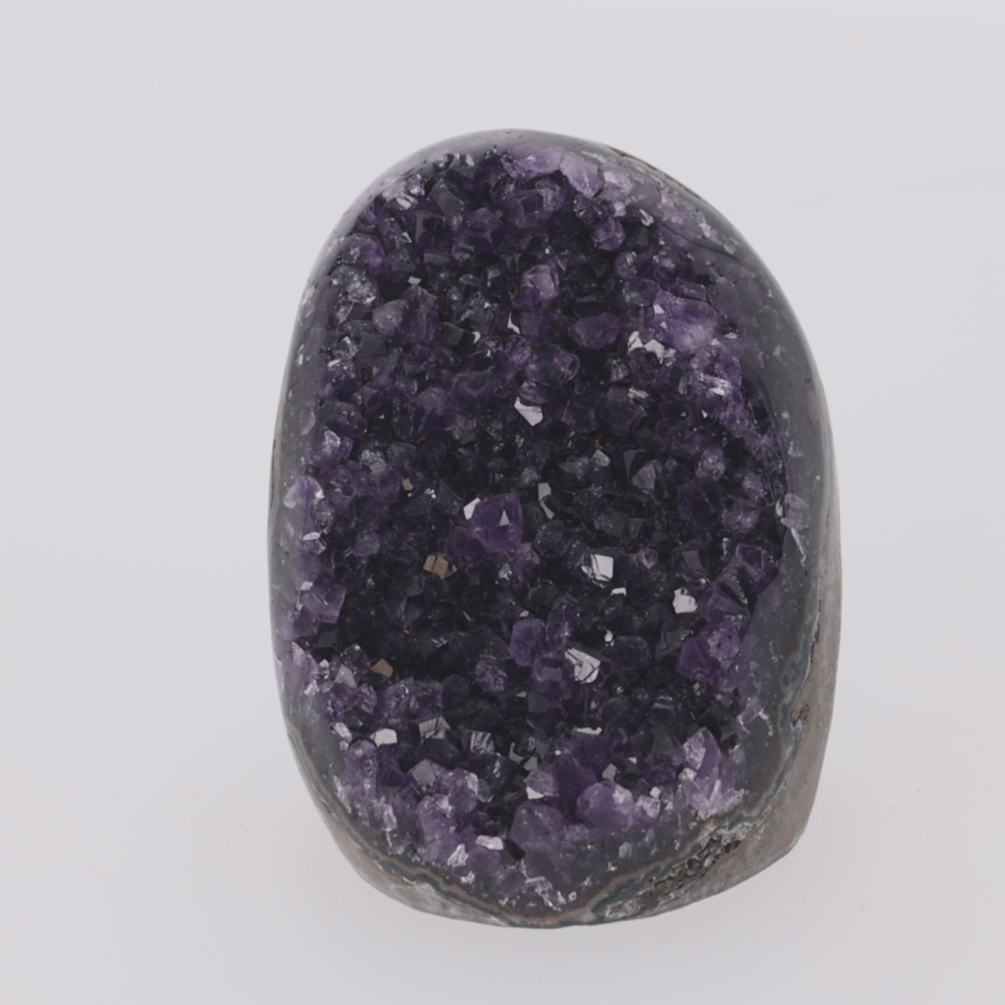 Video laden: Amethyst  Cut Base - Extra Quality 992 g (#994)