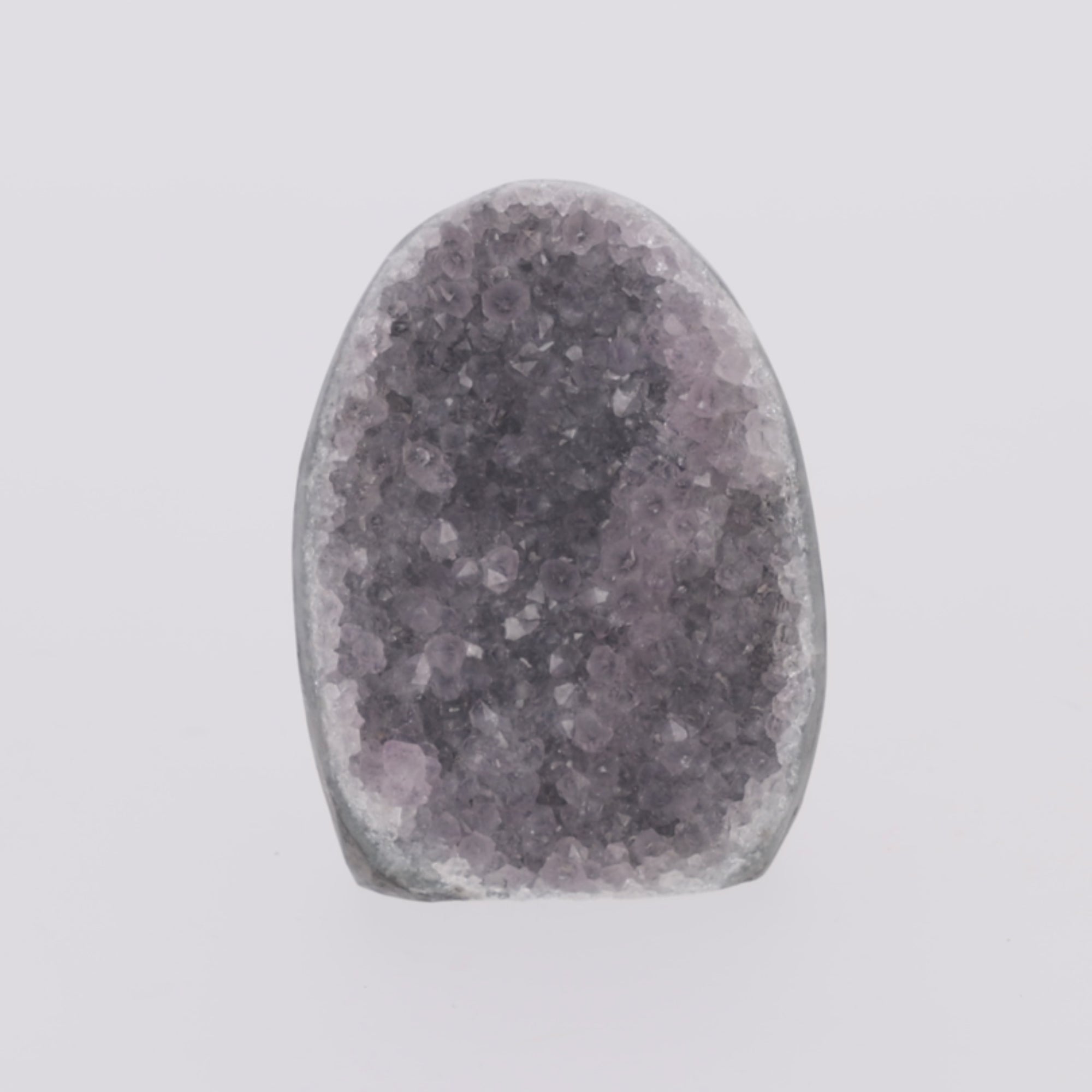 Load video: Uruguay Twilight – Amethyst Druse aus Uruguay | 290 g  (#748)
