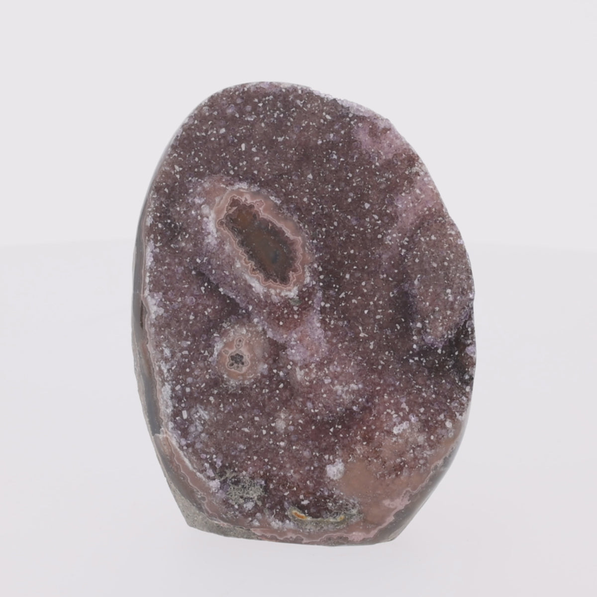 Load video: Mauve Galaxy – Rainbow Amethyst aus Uruguay – 1482 (#1411)