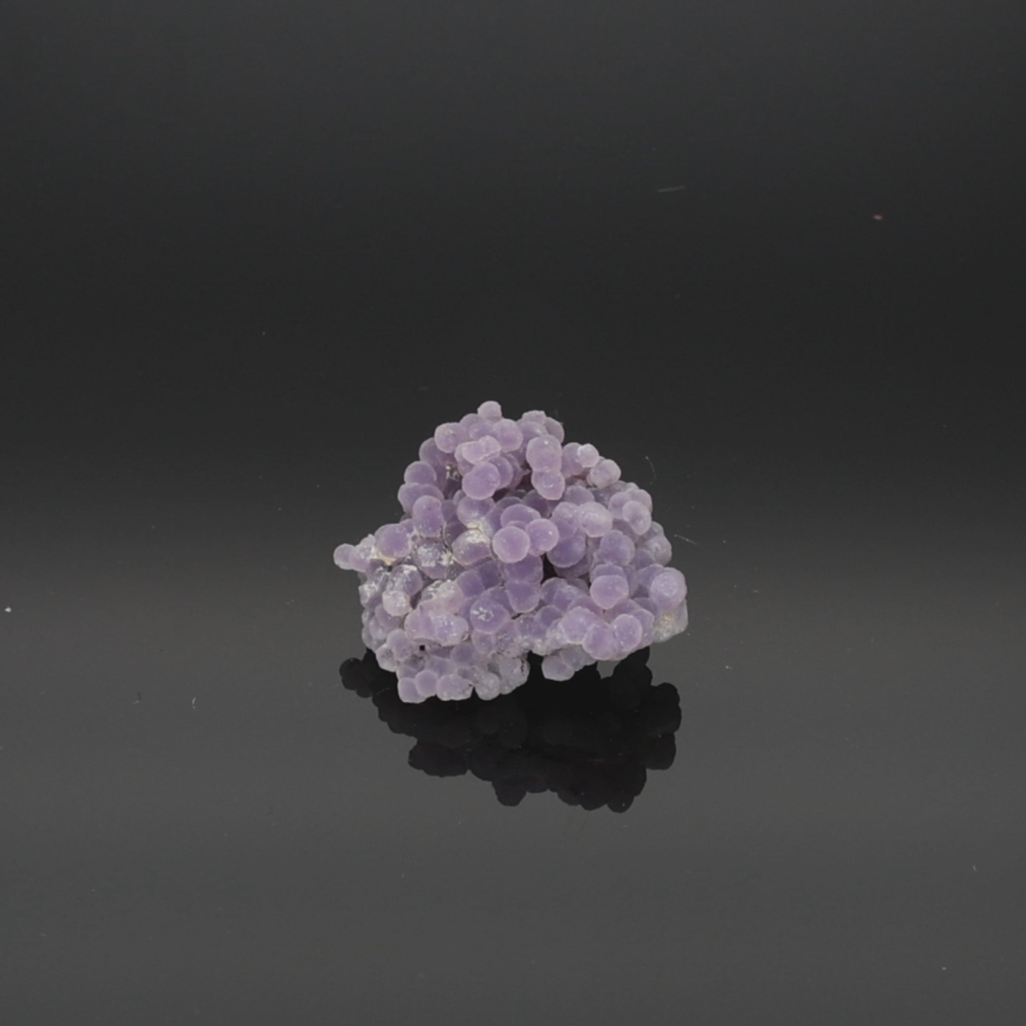 Video laden: Violet Spark – 17,59 g Traubenachat aus Indonesien (#1301)