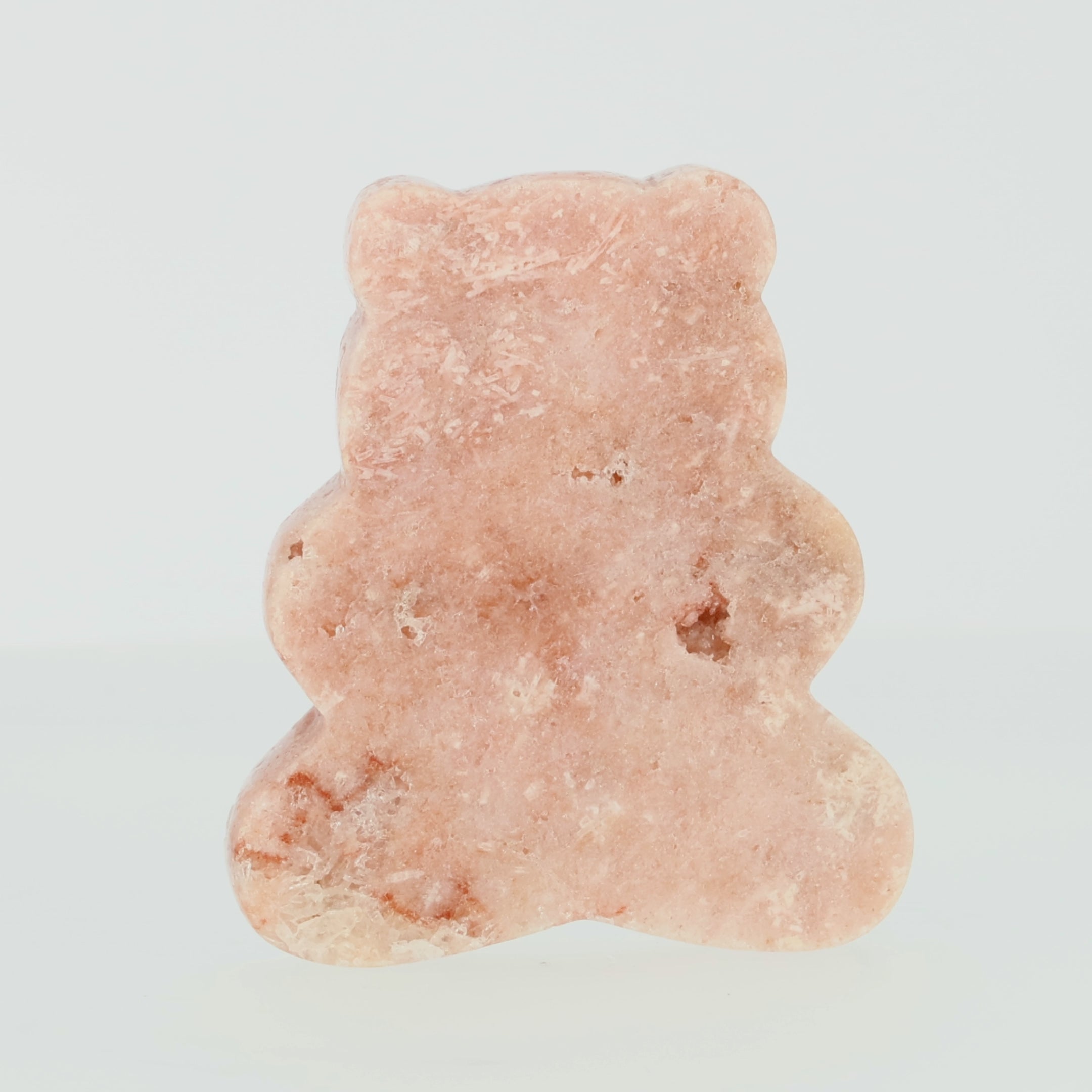 Load video: Pink Amethyst Bär aus Brasilien 