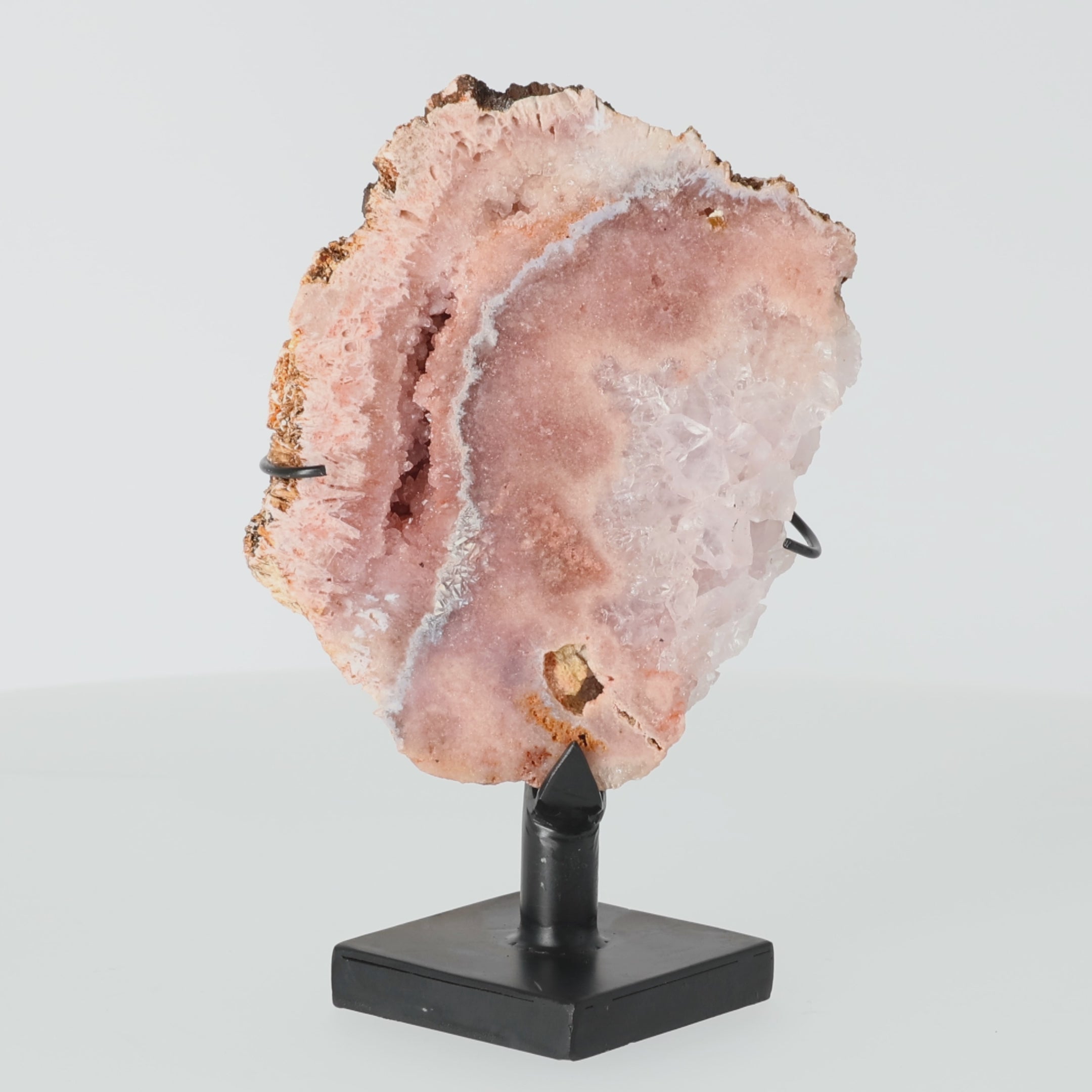 Load video: Pink Amethyst Slice (#003)