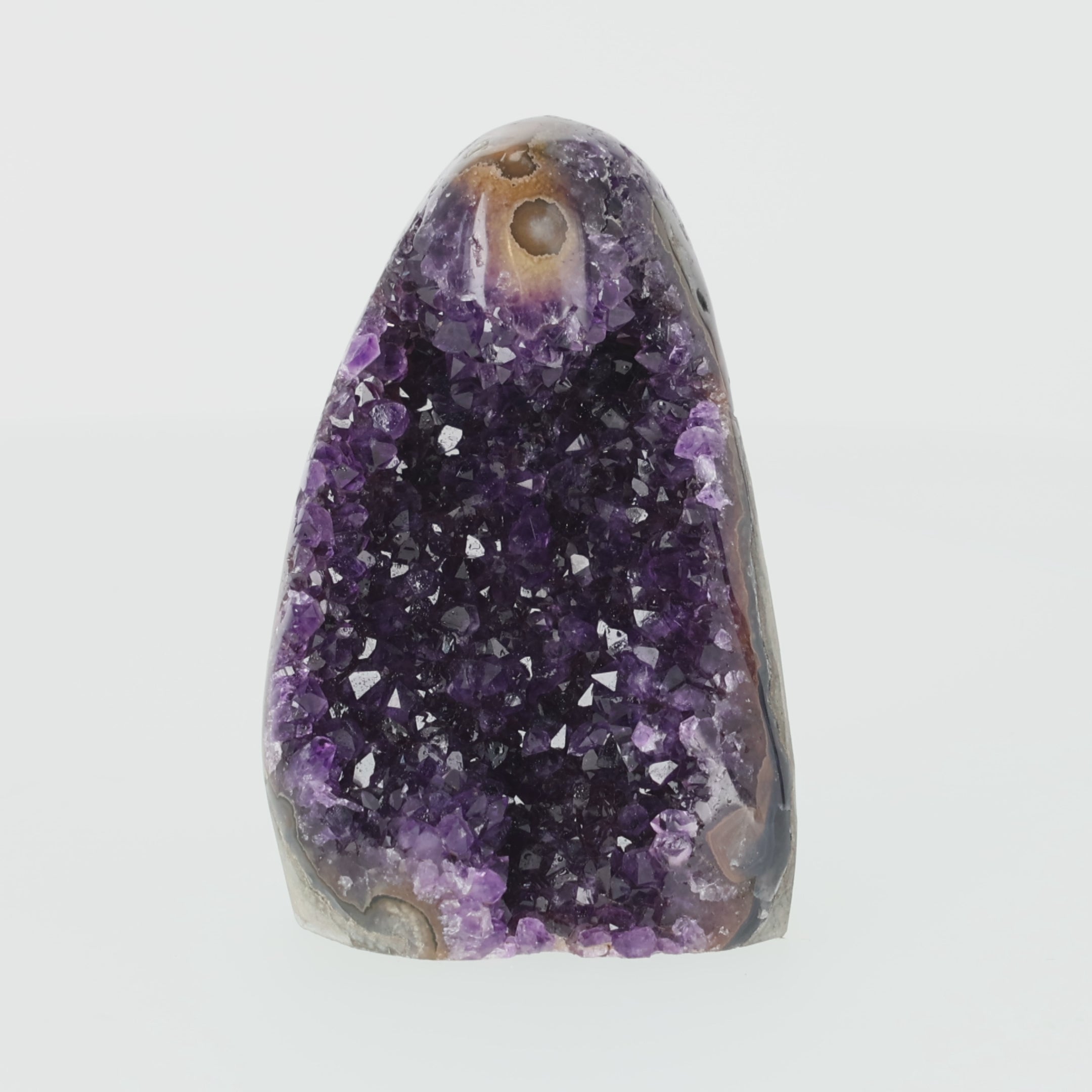 Video laden: Amethyst Cut Base - Extra Quality aus Uruguay (#548)