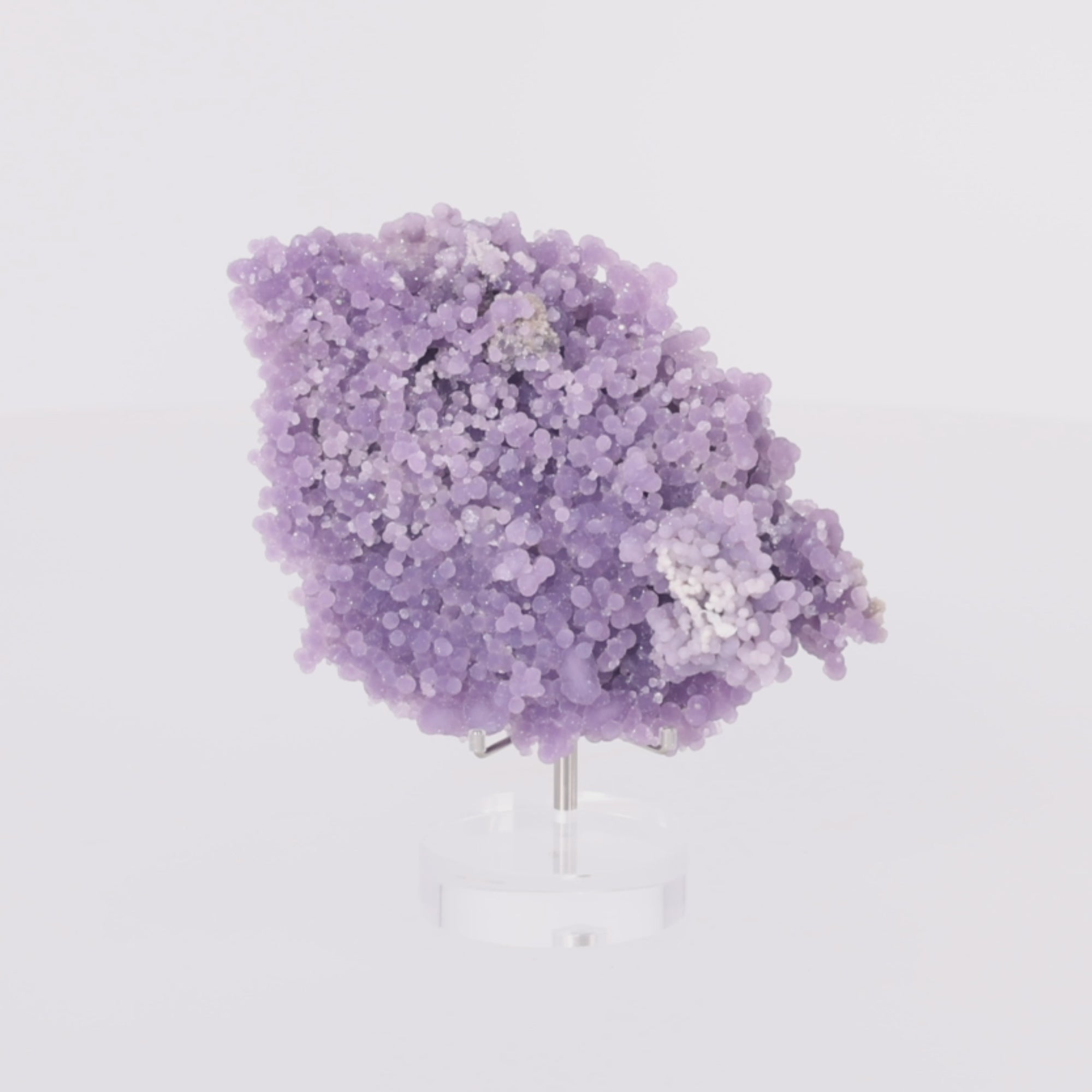 Video laden: Lavender Bloom 285 g Traubenachat aus Indonesien (#753)