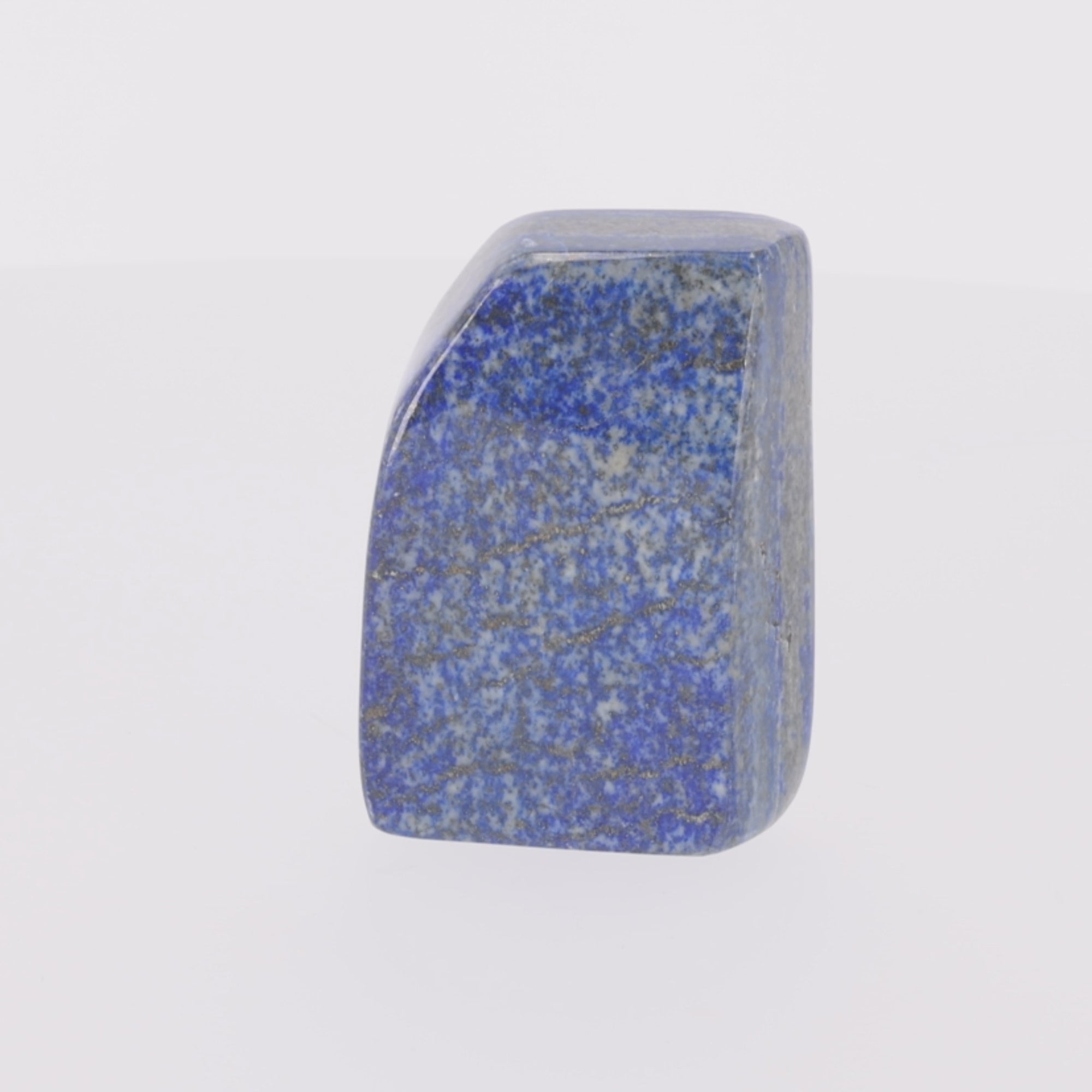 Load video: BLUE FROST | Lapislazuli mit Pyrit | 515 g (#1226)