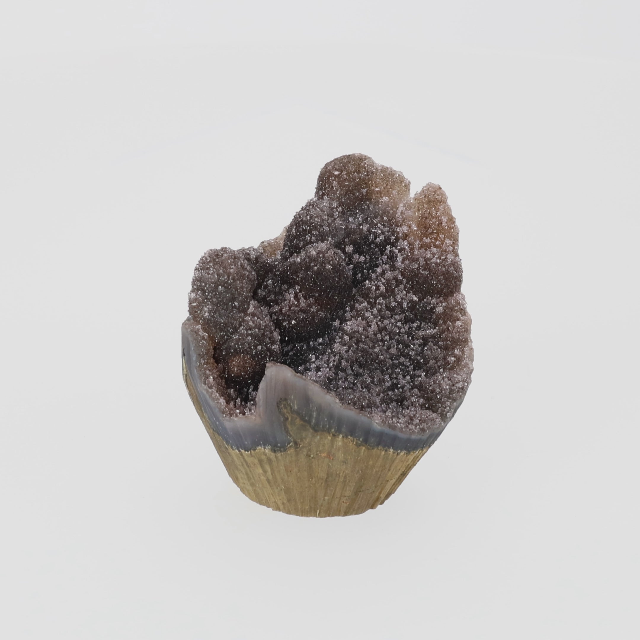 Video laden: Black Stardust - Schwarzer Amethyst aus Uruguay 0,38 kg (#538)