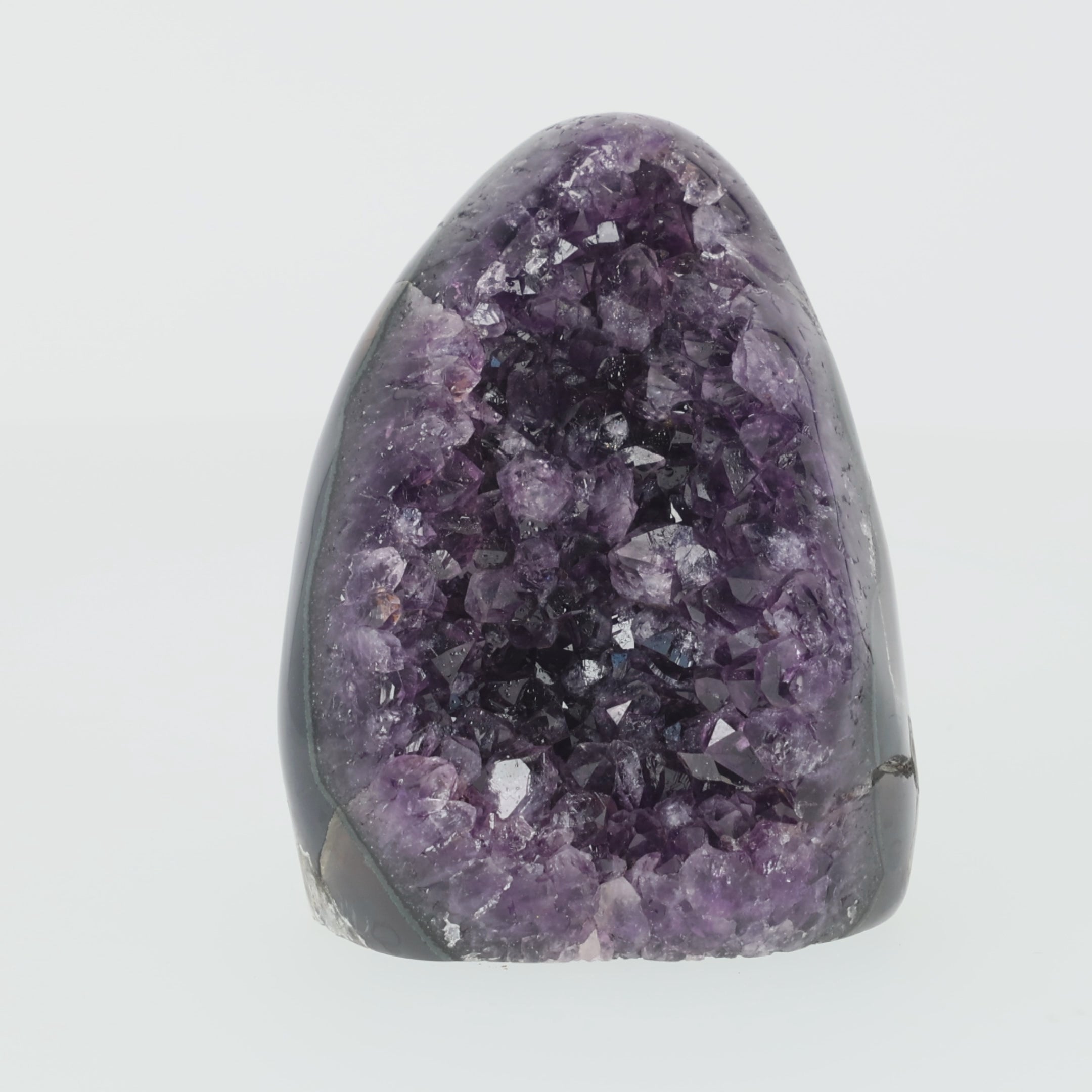 Load video: Amethyst Cut Base - Extra Quality aus Uruguay (#555)