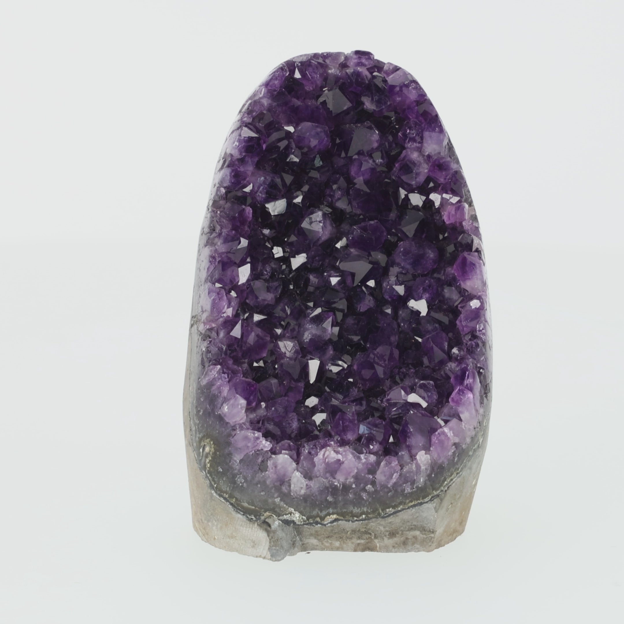 Load video: Amethyst Cut Base - Extra Quality aus Uruguay (#551)