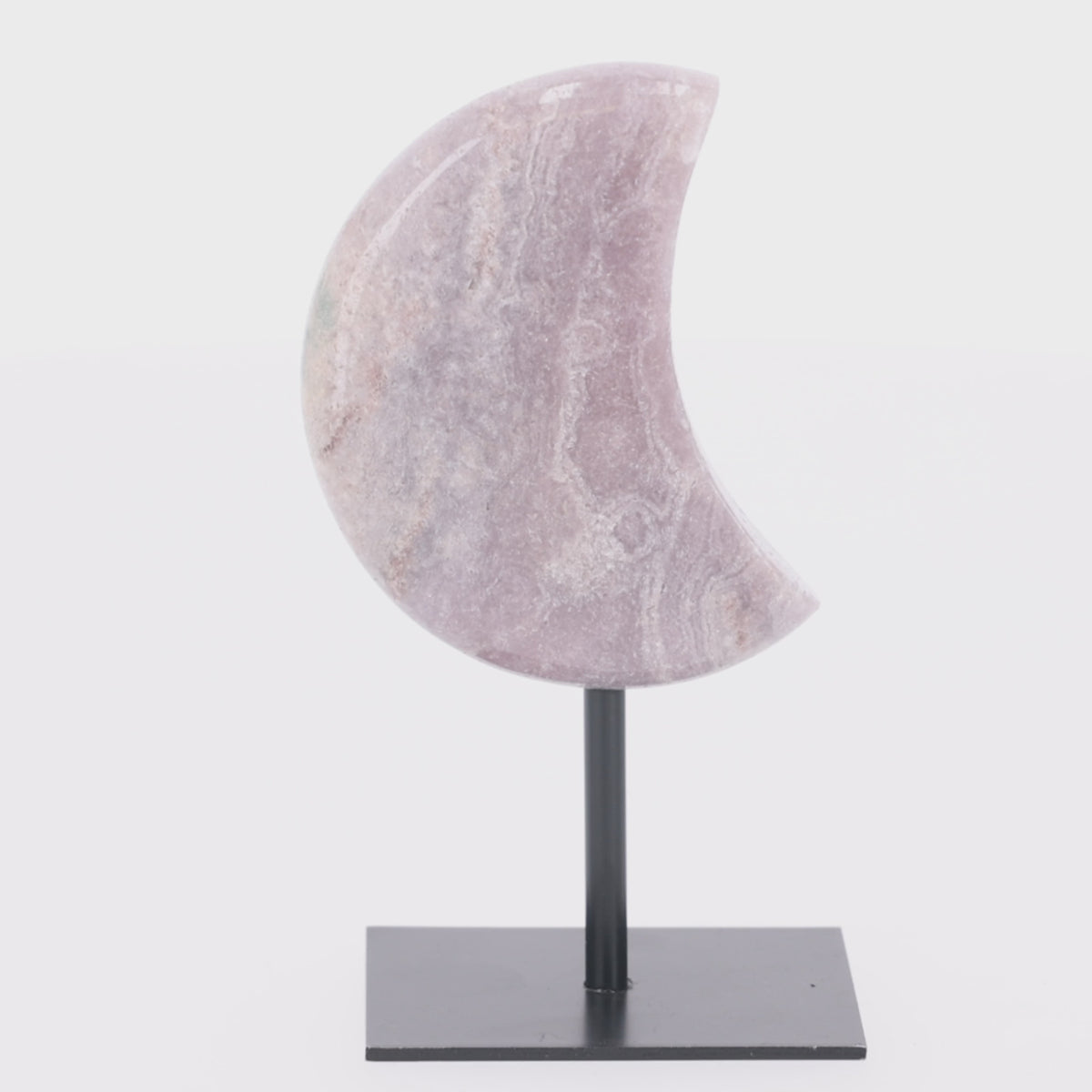 Video laden: Pink Amethyst Mond aus Brasilien -  (#1457)