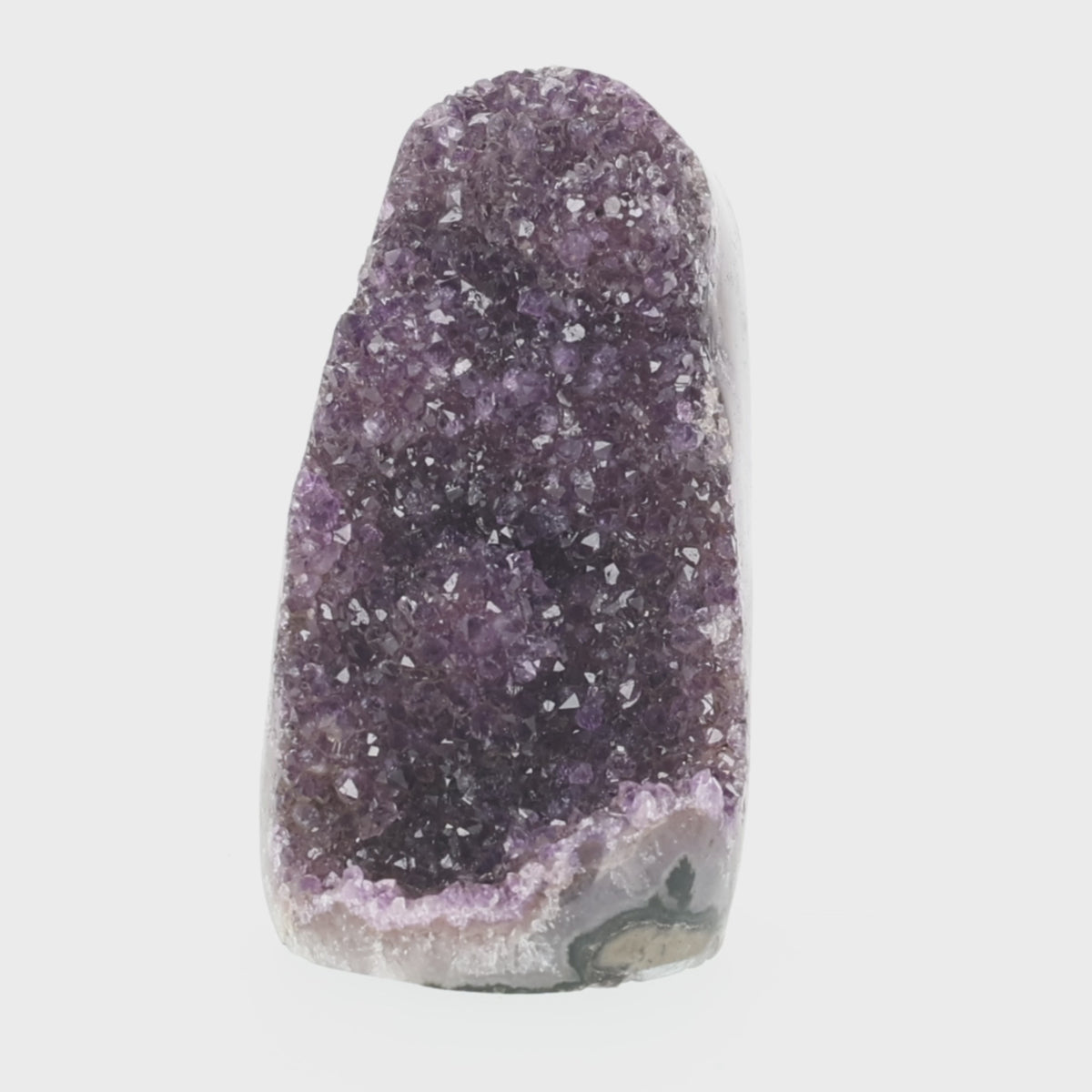 Load video: Amethyst Cut Base - AA Quality - 1459 g  (#1528)