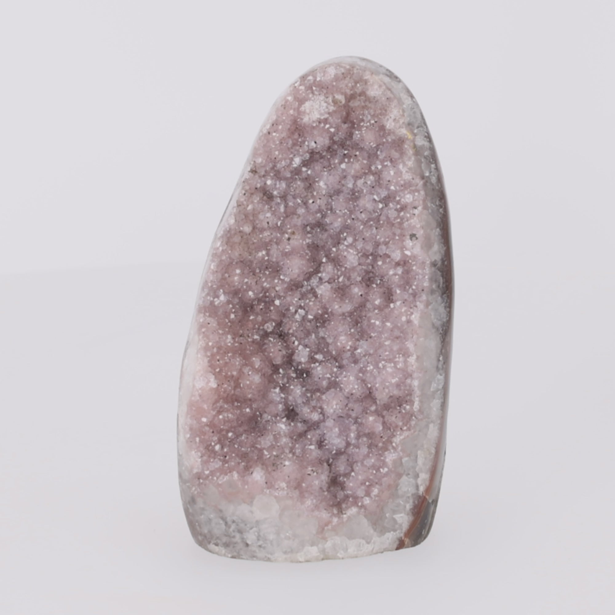 Video laden: Rosé Glow ✦ Pink Amethyst Druse | 1.644 g  (#862)
