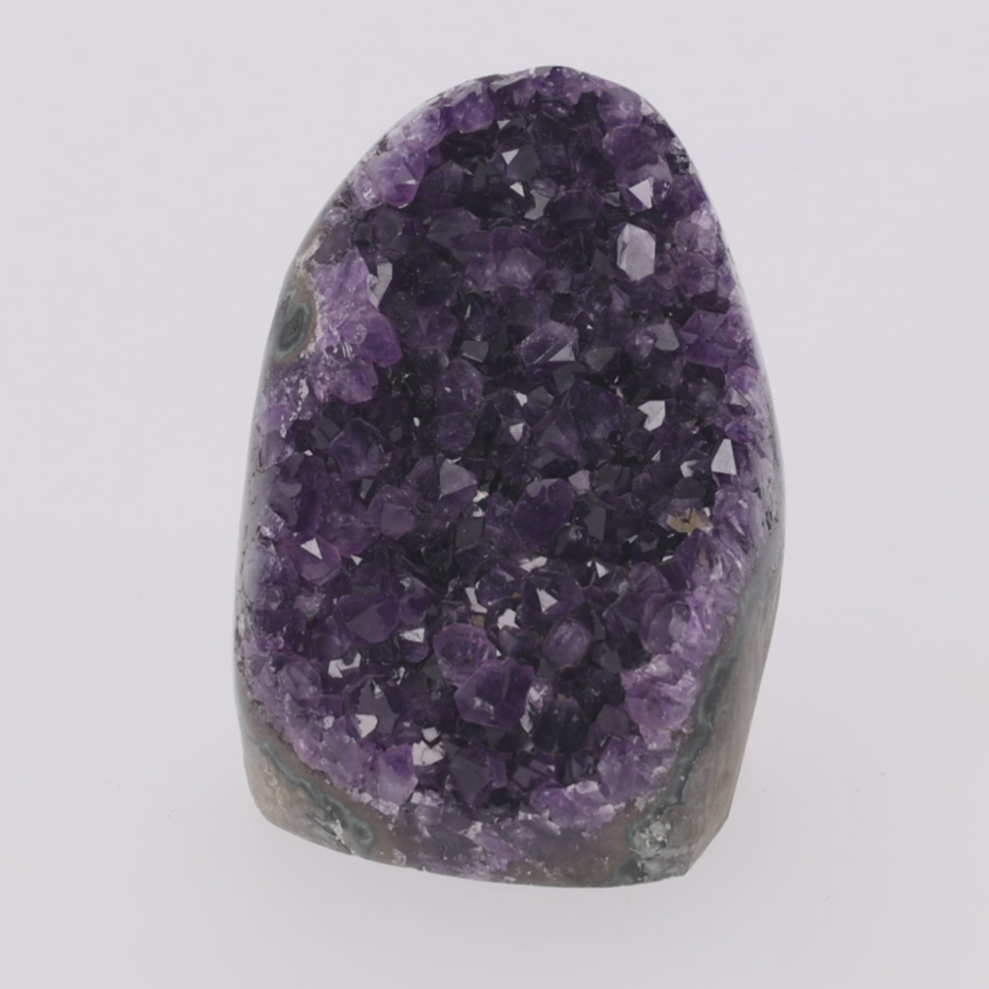 Video laden: Amethyst Cut Base - AAA Quality - 797 g (#995)
