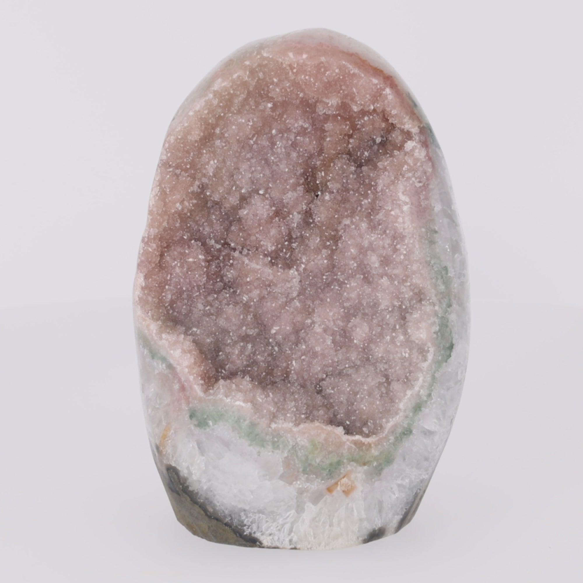 Video laden: Rosé Horizon ✦ Pink Amethyst Druse | 4.038 g (#883)
