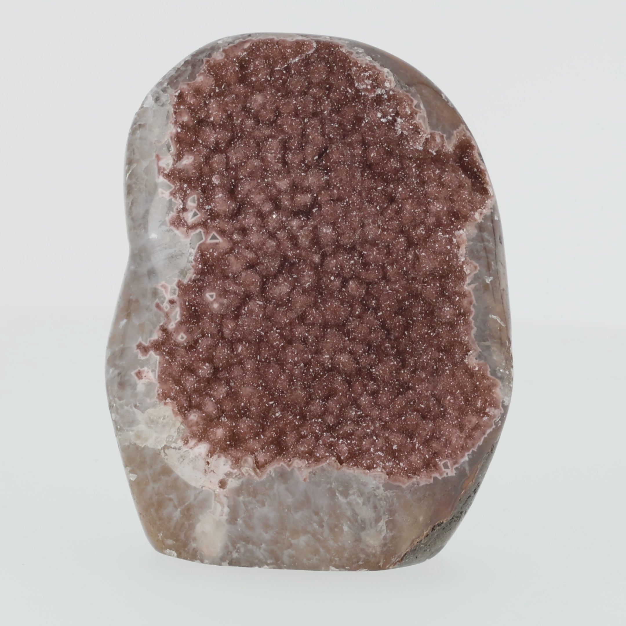 Load video: Purpurkrone von Eldoria – Edle Kristall-Geode mit samtigem Glanz (#527)