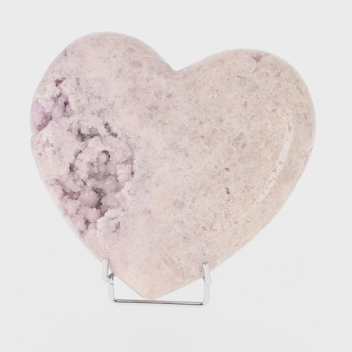 Video laden: Pink Amethyst Herz (#118)