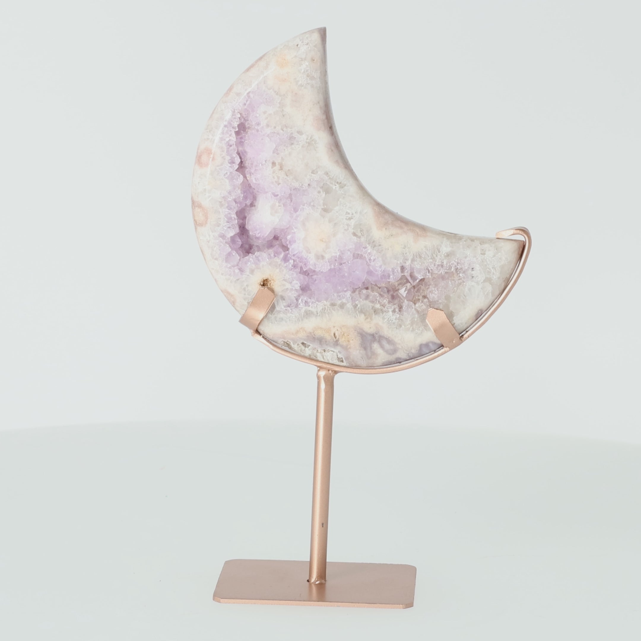 Video laden: Pink Amethyst Mond - 0,85 KG (#046)