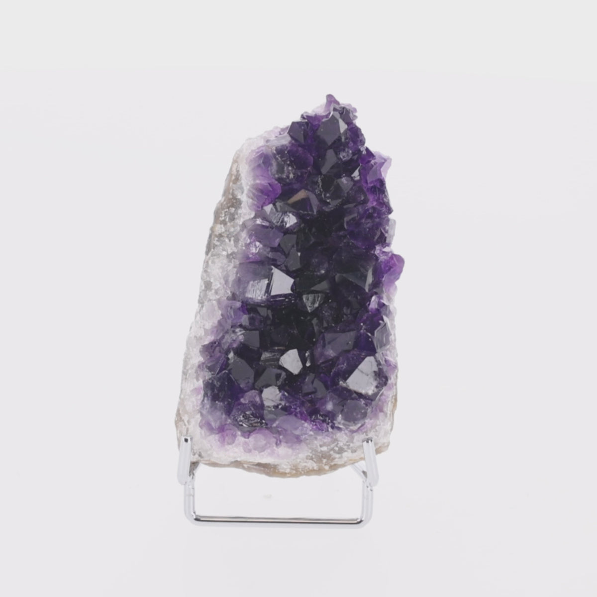 Video laden: Amethyst Cluster AAA Qualität 168 g  (#1433)