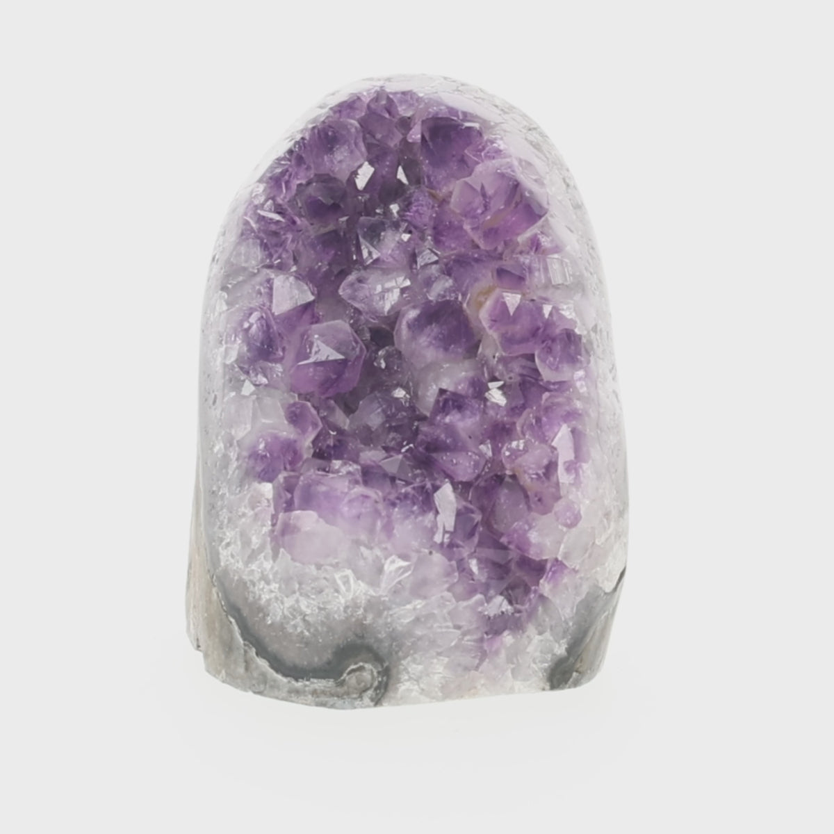 Video laden: Amethyst Cut Base - AA Quality - 1217 g  (#1531)