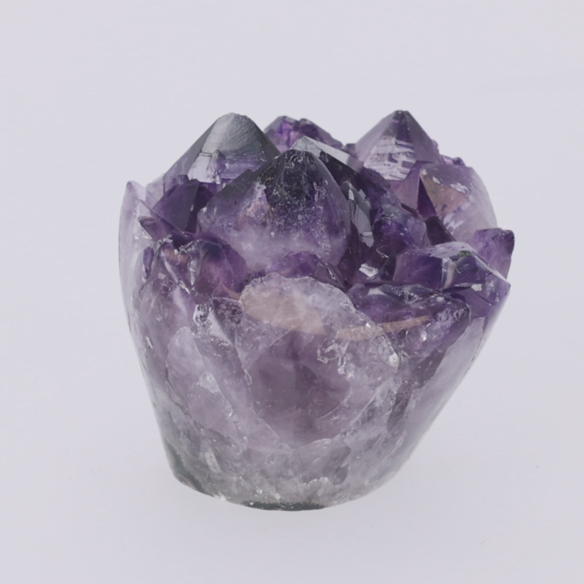Video laden: Violet Crest ✦ Amethyst Cup Cake | 755 g (#919)