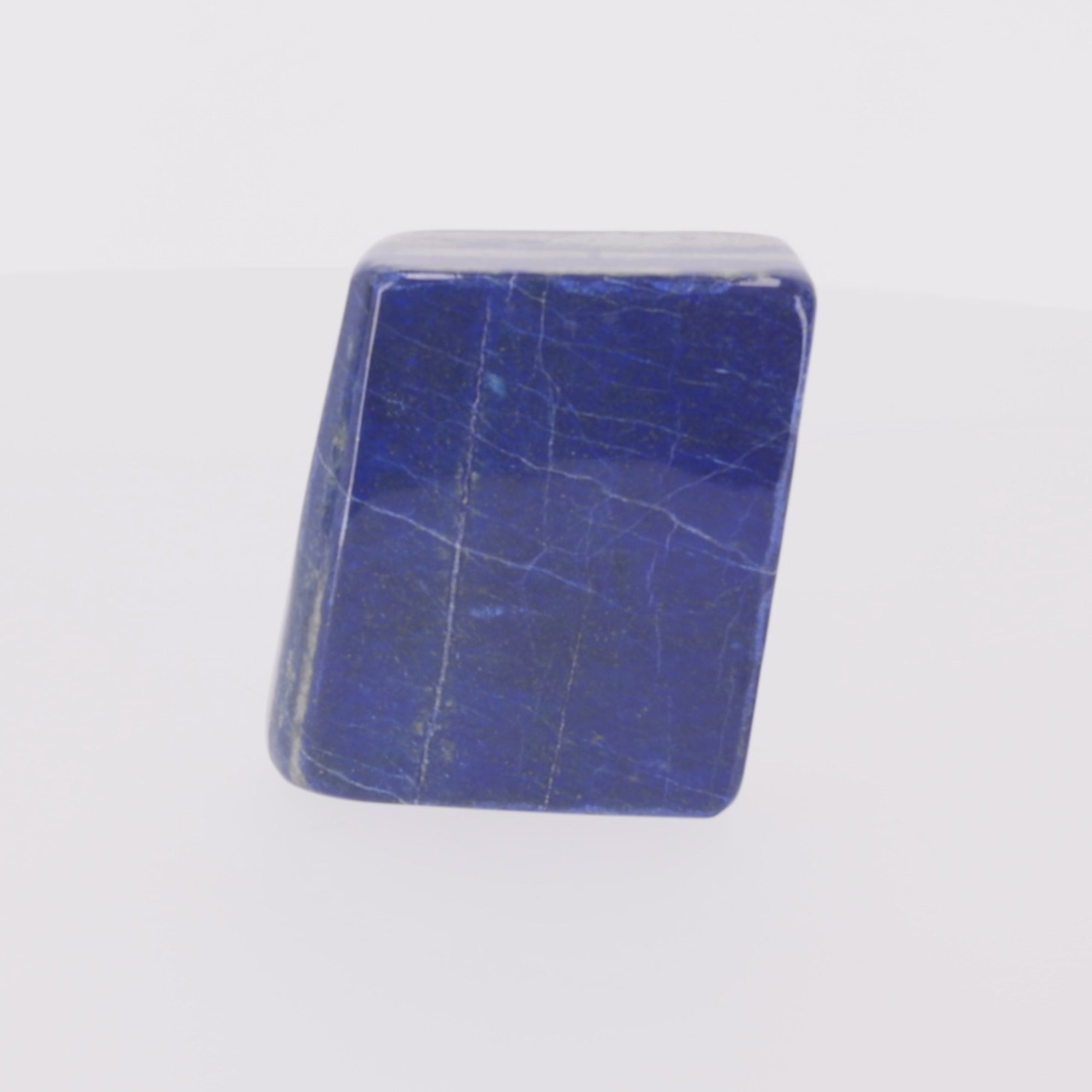 Load video: BLUE MONOLITH | Lapislazuli mit Pyrit | 872 g (#1261)