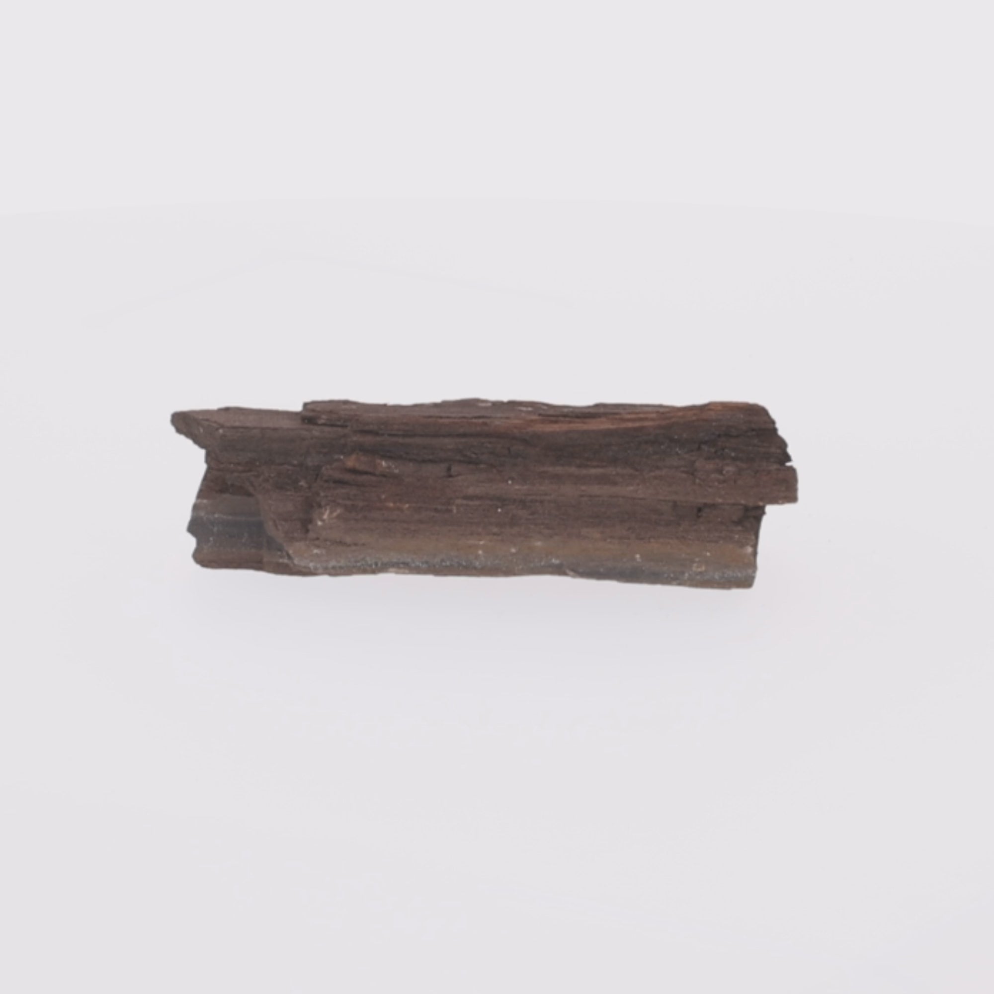 Load video: Fairy wood with natural crystal formation | Petrified wood from Zwenkau | 13g