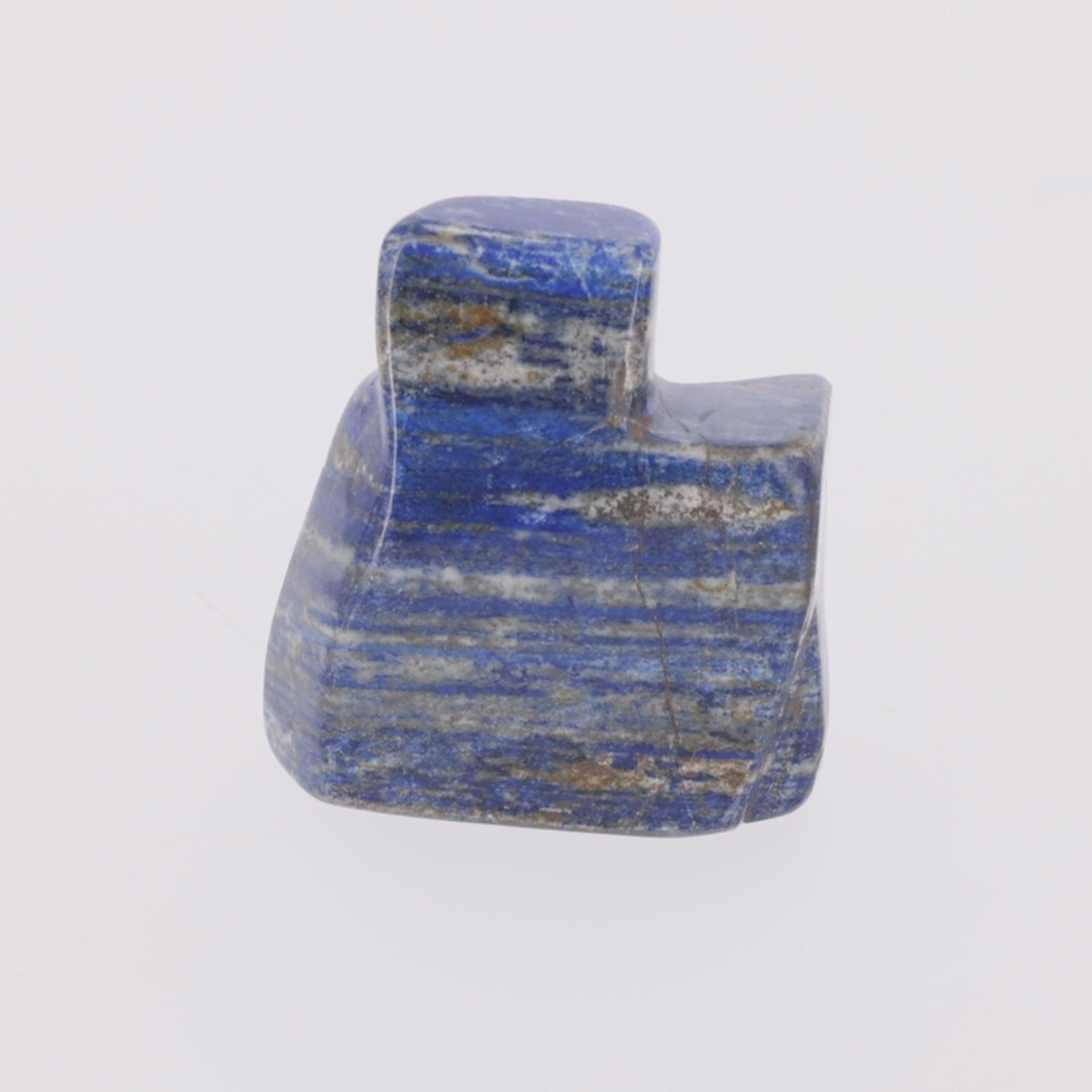 Load video: BLUE TERRACE | Lapislazuli mit Pyrit | 337 g (#1223)