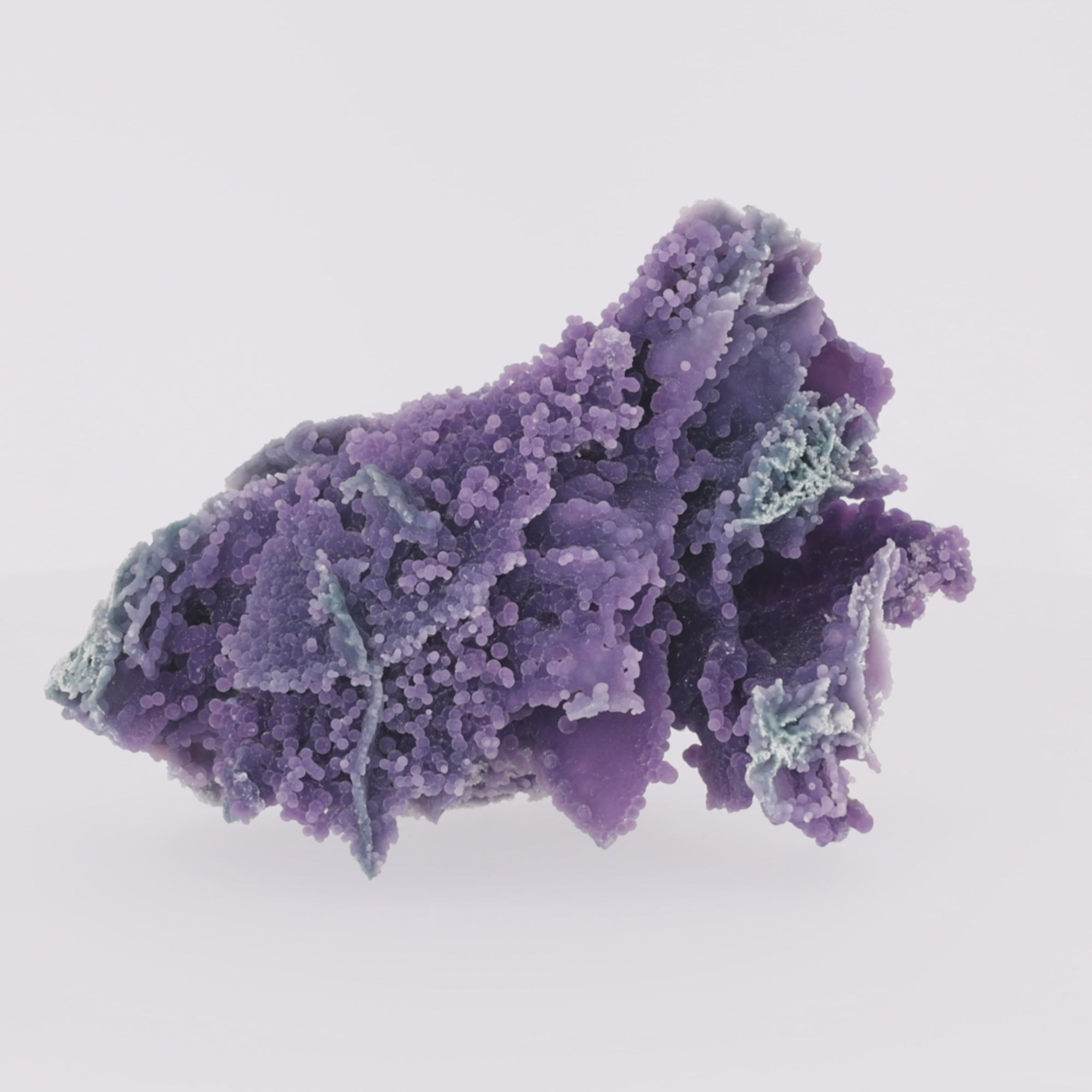 Video laden: Violet Sovereign – 3,658 kg Traubenachat aus Indonesien (#783)