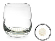 Trinkglas Mythos Gold - Blume des Lebens 0,25l - bleifreies Glas